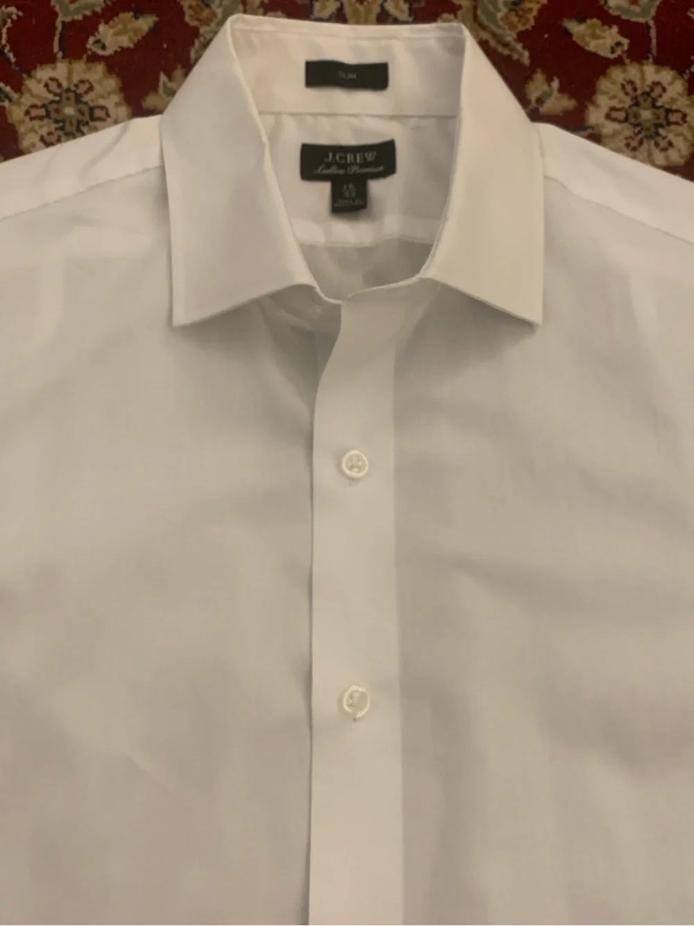 J CREW LUDLOW Premium Slim Fit All Cotton Shirt